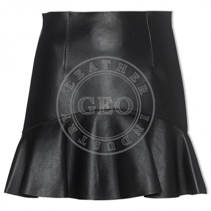Women Fashion Leather Skirts